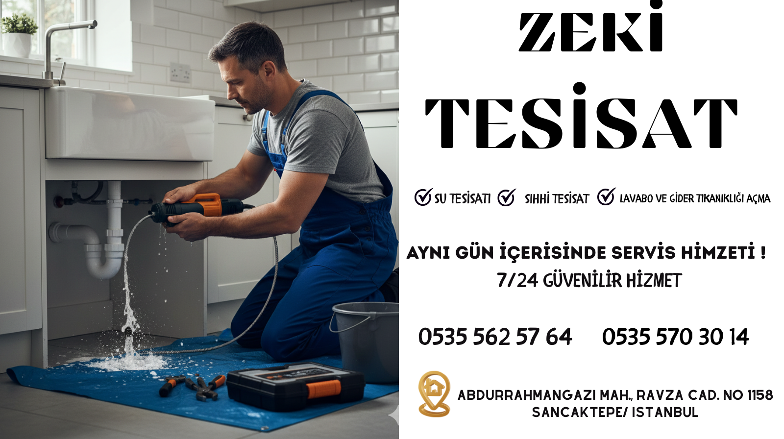 sultanbeyli tesisatçı